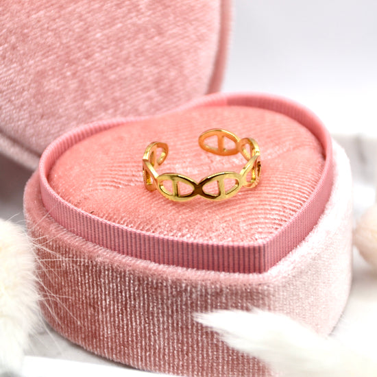 Ring Logo | 14K goldplated - useful Beauty 