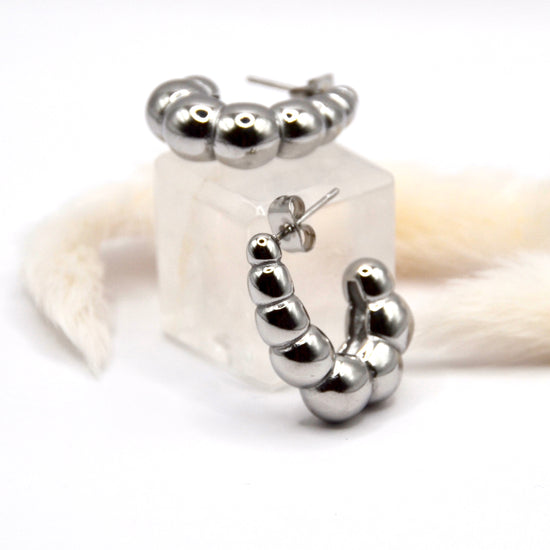 Ohrringe big Worm | 14K goldplated - useful Beauty 