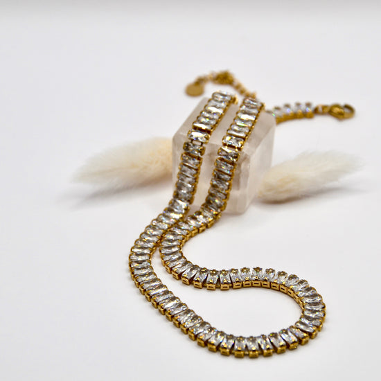 Halskette blinky Diamonds | 18K goldplated - useful Beauty 