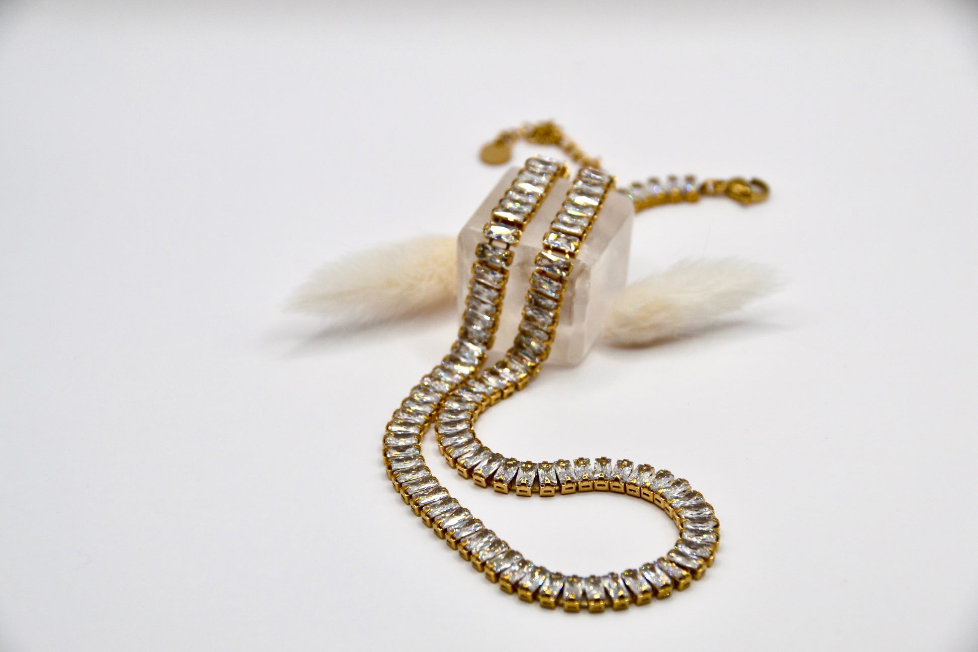 Halskette blinky Diamonds | 18K goldplated - useful Beauty 