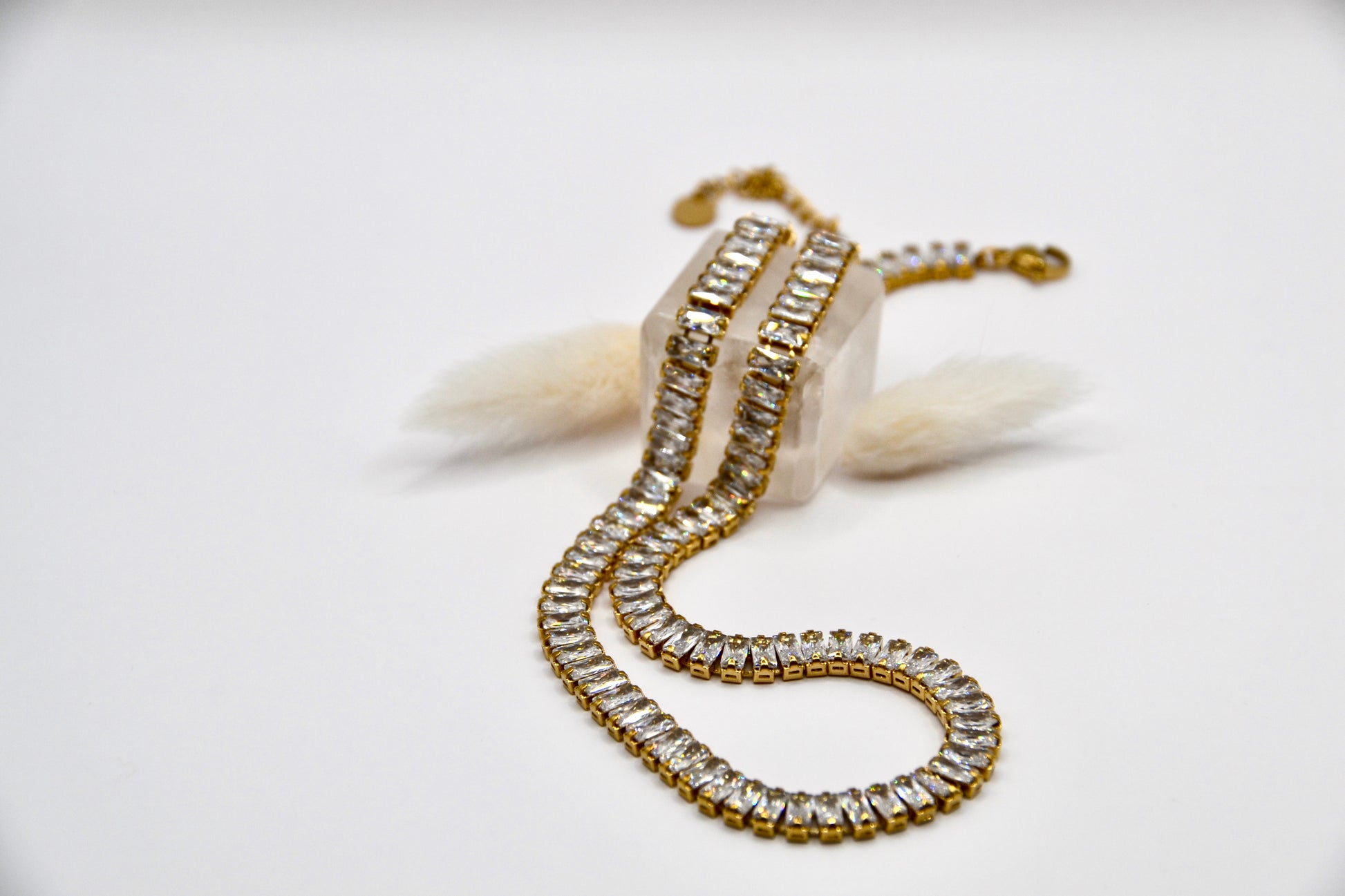 Halskette blinky Diamonds | 18K goldplated - useful Beauty 