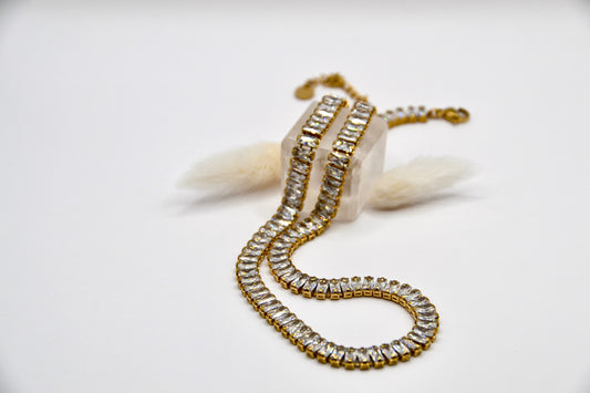 Halskette blinky Diamonds | 18K goldplated - useful Beauty 