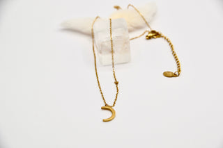 Halskette Moon Star | 14K goldplated