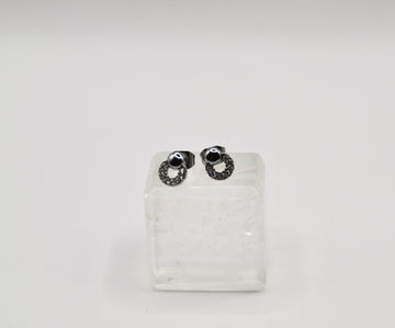 Edelstahl Ohrstecker glänzender Kreis Zirkonia |gold/silber | useful Beauty - useful Beauty 