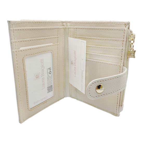  Kompakte kleinere Geldbörse mit vielen Fächern und kleinen Glitzeraccessoires.