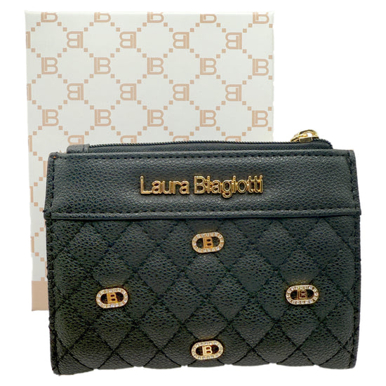  Kompakte kleinere Geldbörse mit vielen Fächern und kleinen Glitzeraccessoires.