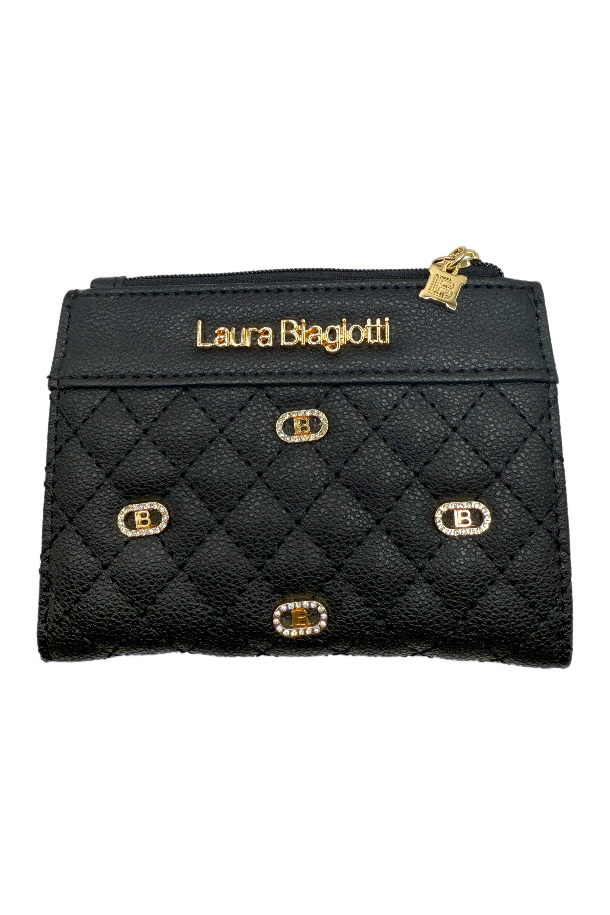  Kompakte kleinere Geldbörse mit vielen Fächern und kleinen Glitzeraccessoires.