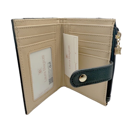  Kompakte kleinere Geldbörse mit vielen Fächern und kleinen Glitzeraccessoires.