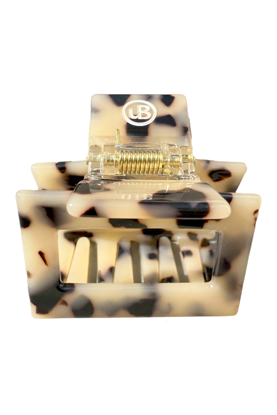 Haarklammer Leo Cellulose Acetetat 5cm | useful Beauty