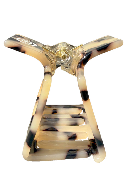 Haarklammer Leo Cellulose Acetetat 5cm | useful Beauty