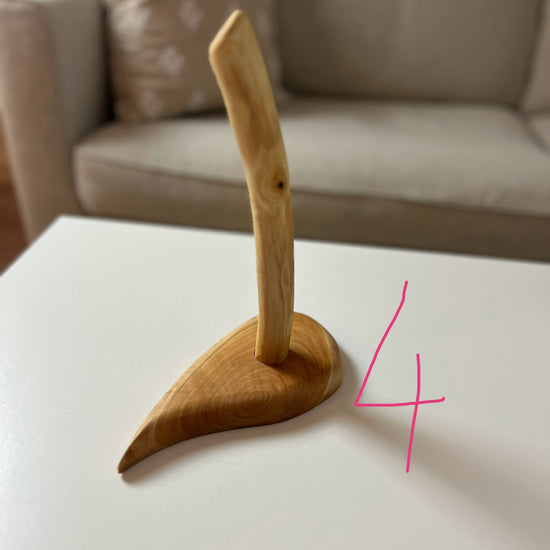 Scrunchie Ständer Kirschholz handmade | useful Beauty - useful Beauty 