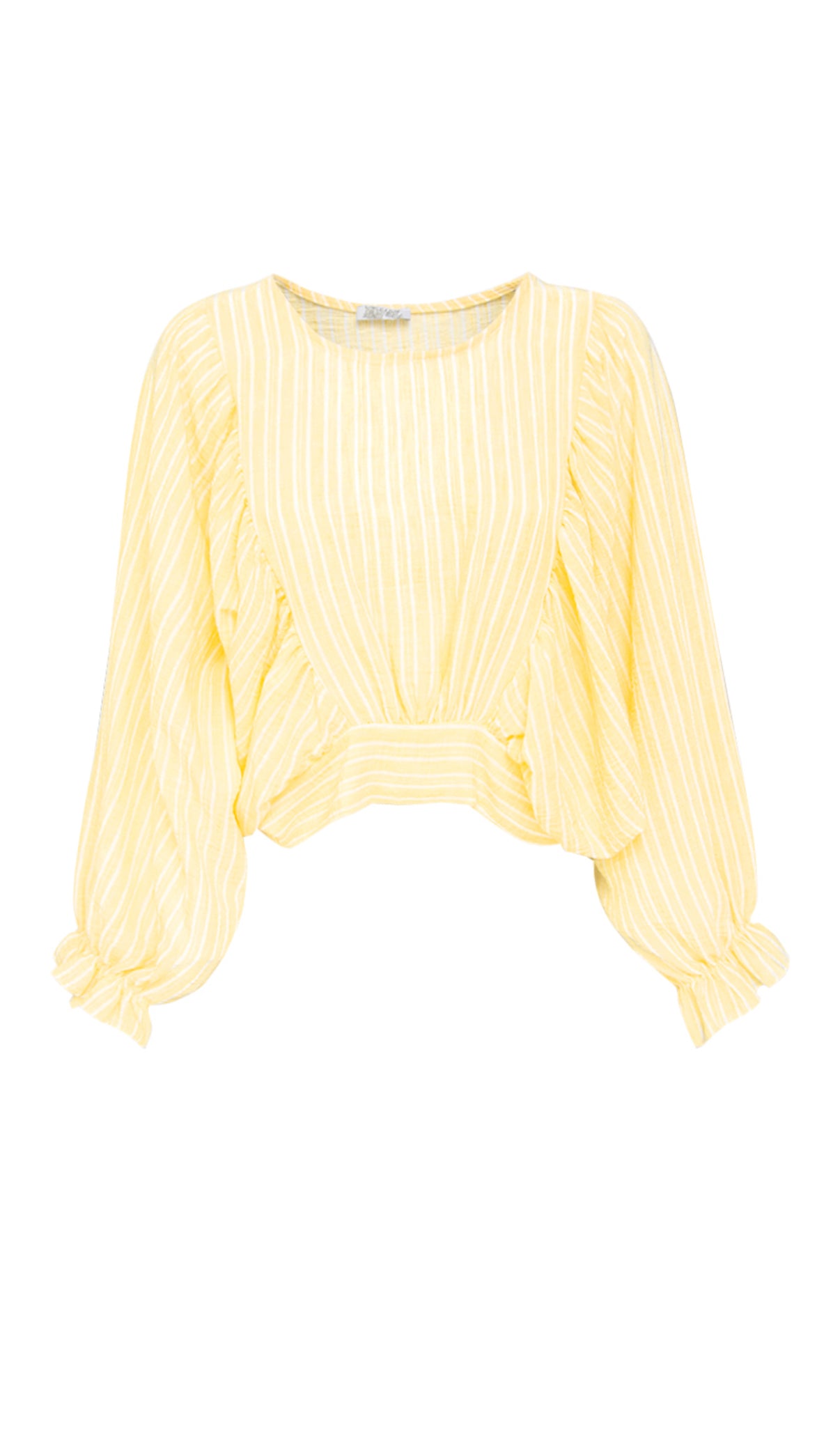 Bluse Cropped Schleife | rosa/gelb/türkis | useful Beauty - useful Beauty 