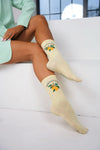 Socken LA DOLCE VITA Zitrone gelb