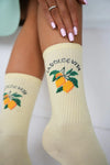 Socken LA DOLCE VITA Zitrone gelb