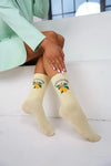 Socken LA DOLCE VITA Zitrone gelb
