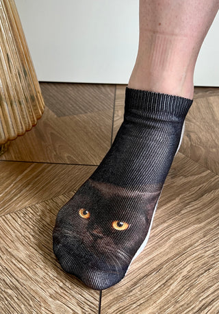 Sneakersocken real cat