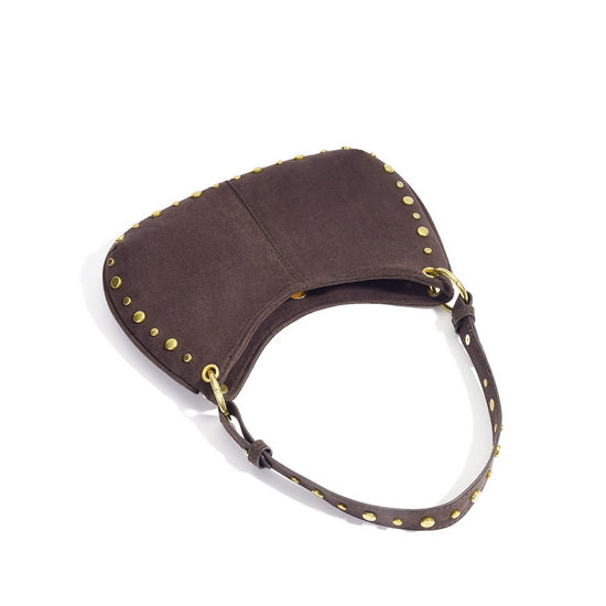 Draufsicht der Tasche mit sichtbarem Innenraum und Riemen.