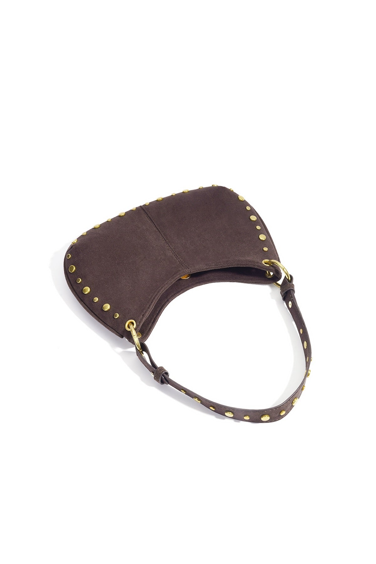 Draufsicht der Tasche mit sichtbarem Innenraum und Riemen.