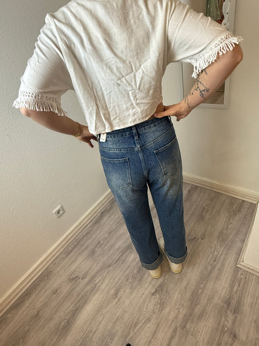 Mom Jeans dunkelblau | useful Beauty
