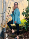 Langarm Musselin Bluse