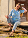 T-Shirt Mini Zitronen | Rosa oder Hellblau