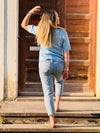 T-Shirt Mini Zitronen | Rosa oder Hellblau