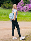 Freizeitrucksack im Jeanslook mit Logo