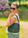 Handtasche geriffelter Griff