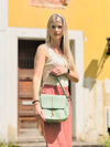 Handtasche geriffelter Griff