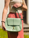 Handtasche geriffelter Griff