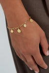 Smiley Armband Gold & Silber | Edelstahl Schmuck mit Charms
