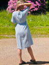 Musselin Midi Kleid