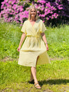 Musselin Midi Kleid