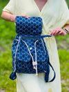 Freizeitrucksack im Jeanslook mit Logo