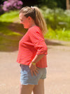 T-Shirt Streifen Strick Optik SOLEIL