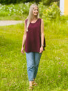 Musselin Tanktop