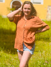 Langarm Musselin Bluse