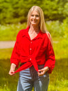 Langarm Musselin Bluse
