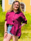 Langarm Musselin Bluse