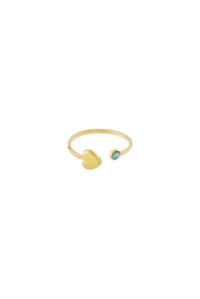 Edelstahl Ring Herz | useful Beauty