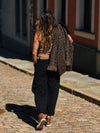 Oversized Übergangsjacke Leo Look Baumwolle