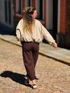 cropped Cord Jacket Creme&Braun