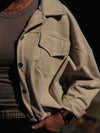 cropped Cord Jacket Creme&Braun