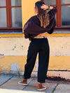 cropped Cord Jacket Creme&Braun