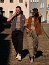 gestreifte Teddyweste - Self Love Club