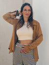 Bluse Willeder Optik Braun