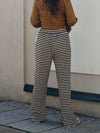 gestrickte Streifenhose Coffee&Cappuccino
