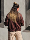 Übergangsjacke Wildleder Optik Gummibund