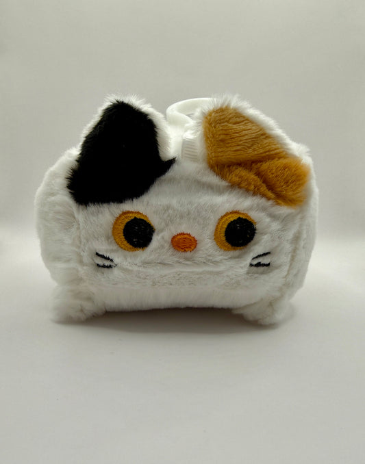 Plüsch Anhänger eckige Katze