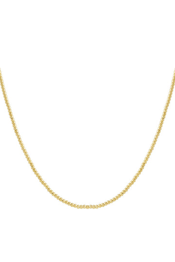 Edelstahl Kugel Halskette | Silber/Gold | useful Beauty